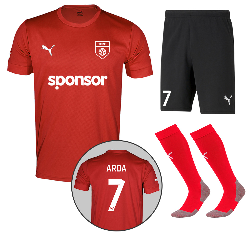 Puma Smu Turkey Jersey Kırmızı Futbol Forması 77349801 - yobospor.com